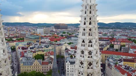 Aerial-orbiting-panoramic-view-of-Vienna-with-the-iconic-St