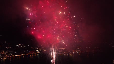 Feuerwerk-Am-Vierten-Juli-In-Den-USA