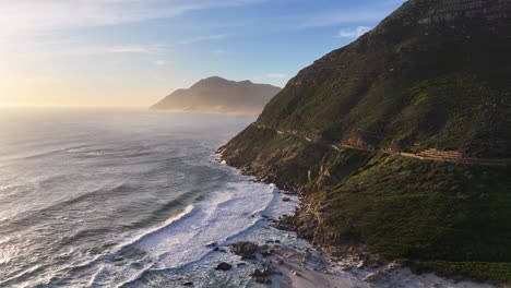 Playa-De-Noordhoek-En-Ciudad-Del-Cabo,-En-El-Cabo-Occidental,-Sudáfrica