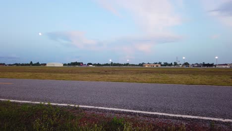 Tracking-shot-of-Cambodia-Angkor-air-landing-on-the-runway-in-siem-reap-international-airport-in-4k