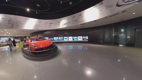 Pan-of-Galleria-Ferrari-in-Ferrari-World