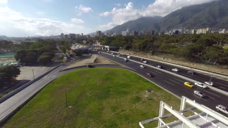 Drone-footage-of-'Esfera-Caracas',-or-'Esfera-de-Soto',-in-Caracas,-Venezuela