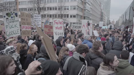 Crowd-of-people-gathered-at-a-protest-against-Artikel-13,-Berlin-Germany