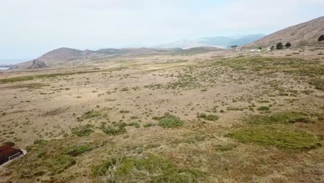 Vuelo-De-Drones-Sobre-El-Campo-En-La-Bodega.