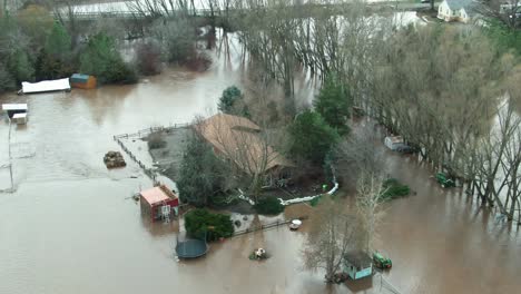 Imágenes-Aéreas-De-Tierras-De-Cultivo-Inundadas-En-El-Estado-De-Washington.