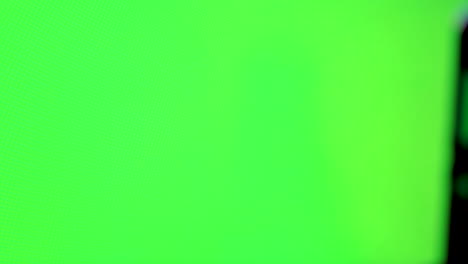 Running-Unethical-Workload-on-a-phone-isolated-on-green-screen-background