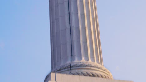 Trafalgar-Square,-London,-England---19-July-2022,-Nelson's-Column-Trafalgar-Square