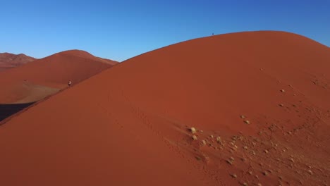 Drone-shot-of-the-Namib-desert-in-Namibia---drone-is-flying-very-shallow-over-the-beautiful-dune-45