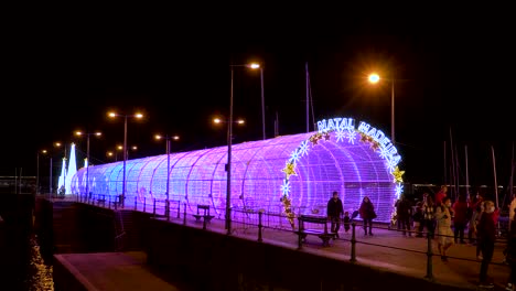 4K-Christmas-decorations-in-funchal-madeira-island