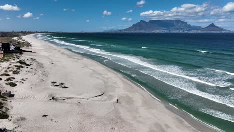 Aerial-wide-view-of-the-Red-Bull-King-of-the-Air-event-spot-in-Bloubergstrand-beach