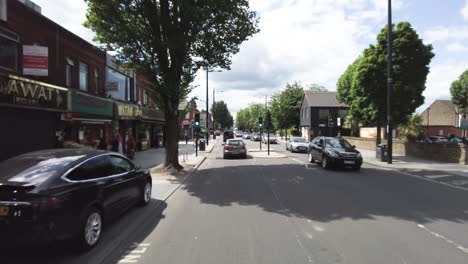 POV-Driving-Along-The-A4020-Road-In-Southall-On-Sunny-Day-In-May-2022