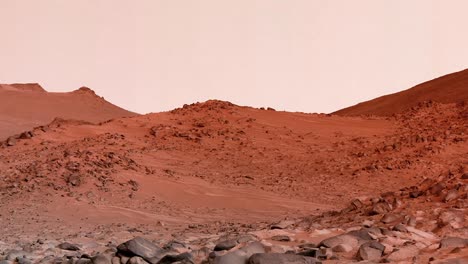 Die-Oberfläche-Des-Mars.-Nahaufnahme