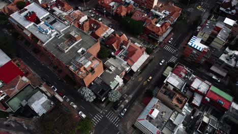 Zona-Residencial-En-La-Ciudad-De-Bogotá,-Colombia