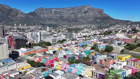 Horizonte-De-Bo-Kaap-En-Ciudad-Del-Cabo-En-El-Cabo-Occidental-De-Sudáfrica