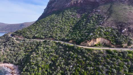 Carretera-De-Montaña-En-Ciudad-Del-Cabo-En-Western-Cape-Sudáfrica