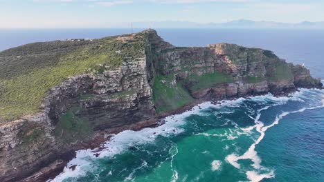 Faro-De-Cape-Point-En-Ciudad-Del-Cabo-En-Sudáfrica