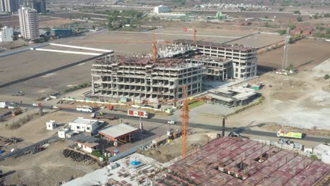 CAMERA-PASSING-FORWARD-CHECK-Construction-of-large-commercial-complex-is-underway