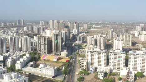 showing-many-high-rise-buildings-and-large-party-plots-and-tenement-houses