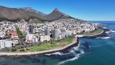 Punto-Verde-En-Ciudad-Del-Cabo,-En-Western-Cape,-Sudáfrica