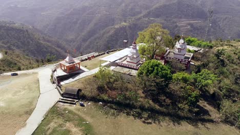 DJI-Drohnenaufnahmen-In-Dehradun,-Uttarakhand,-Ländliches-Indien,-Luftbildaufnahmen-Gegen-Gebühr