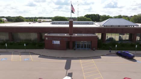 United-States-Postal-Service-Office-Building---Cinematic-Establishing-Drone-Shot