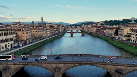 Florenz,-Italien.-Drohnenansicht.-4k