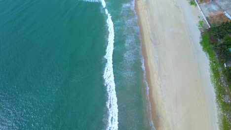 Vista-Aérea-De-La-Playa-De-Rushikonda-Visakhapatnam