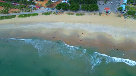 Rushikonda-Strand-Luftaufnahme-Visakhapatnam