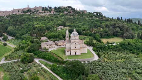 Montepulciano.-Italien.-Drohnenansicht.-4k