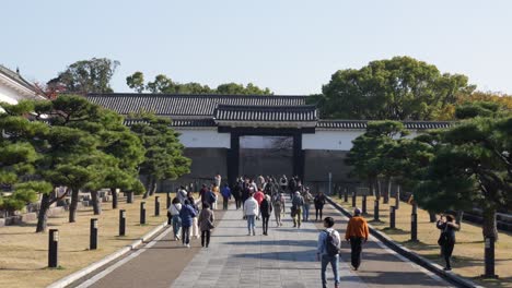 Explorando-El-Jardín-Zen-Del-Templo-Tōdai-ji:-Un-Turista-Deambula-En-Medio-De-La-Serenidad