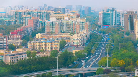 Complex-interchange-showing-city-infrastructure-and-traffic-flow