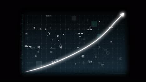 Business-growth-concept-in-allusive-graph-chart-showing-marketing-sales-profit