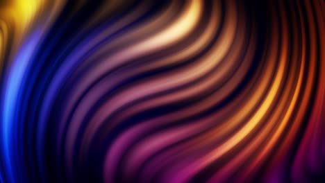 Abstract-animation-of-holographic-liquid-smooth-waves-on-black-background,-abstract-motion-graphic-design.-Color-background-of-moving-blurred-lights.