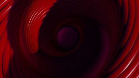 Abstract-bright-swirling-background-with-a-sphere-in-the-middle.-Design.-Ball-with-spinning-texture-around-it,-seamless-loop