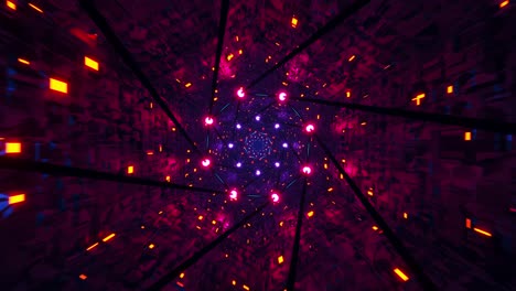 Neon-Tunnel-Flight-Through-Hyperspace.-Infinitely-looped-animation