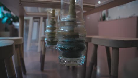 Close-up-view-of-a-unique-chocolate-mixing-apparatus-at-the-Zagreb-Chocolate-Museum