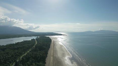 Beautiful-Ariel-Summer-View-At-pugu-Beach-semata,Lundu-Sarawak