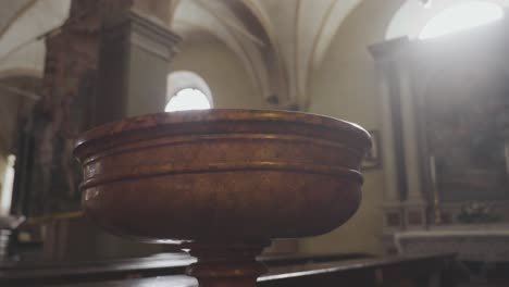 Tracking-Baptismal-Font-In-Historic-Church