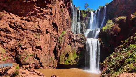 Ouzoud-Falls-Provinz-Azilal-In-Marokko-Natürlicher-Wasserfall-Wunderschöne-Natur