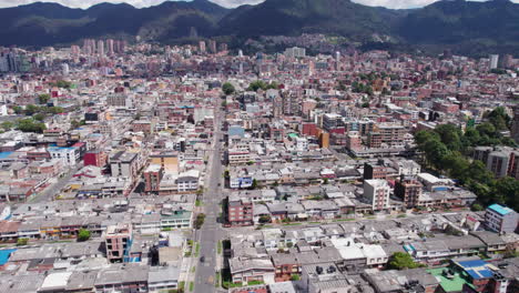 Aerial-View-of-Bogota,-Colombia