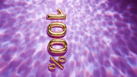 Golden-100%-Floating-Above-Water-Ripples-on-pink-background-vertical