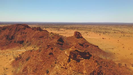 Drohnenüberflug-Des-Australischen-Outbacks