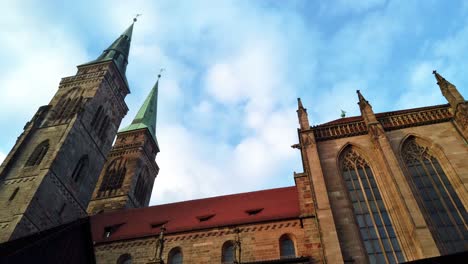 Slow-camera-pan-of-the-historic-church-St