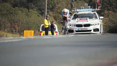 Northallerton,-Yorkshire,-Großbritannien,-25.-September-2019-–-UCI-Einzelzeitfahren-Der-Elite-Männer,-Straßenweltmeisterschaften-–-Fahrer-3-Km-Vor-Dem-Start-Auf-Der-Straße