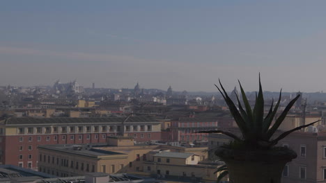 Blick-Auf-Die-Stadt-Rom-Von-Oben