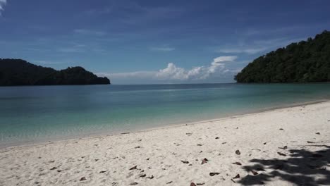 Shot-from-empty-Beach-at-Pulau-Beras-Basah