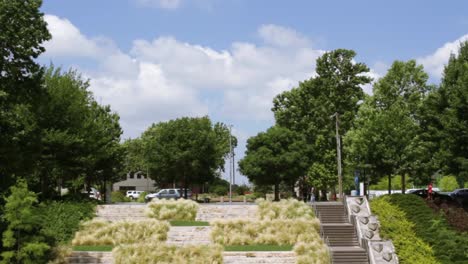 View-of-the-sidewalk-from-the-inside-of-the-Myriad-Batonical-Garden