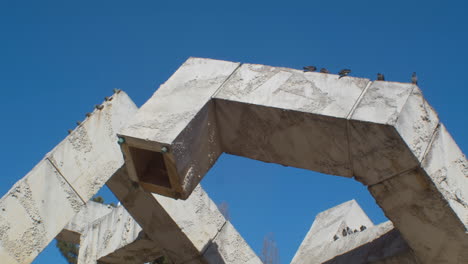 Vaillancourt-Fountain-with-No-Water,-Spout