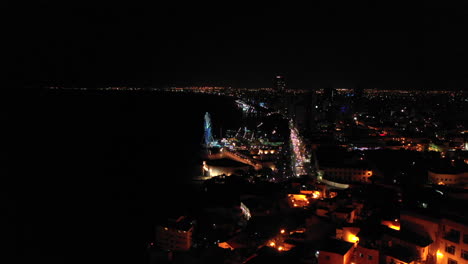 Disparo-De-Un-Dron-En-La-Ciudad-De-Guayaquil,-Ecuador