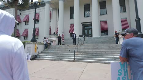 American-patriot-speaking-at-a-free-our-patriots-rally-in-Tallahassee